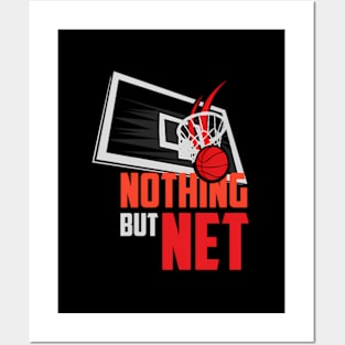 Nothing But Net Basketball Sport Bball Posters and Art